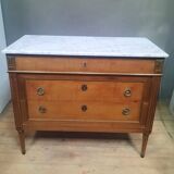 Louis XVI style chest of drawers with 2 drawers