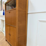 Secrétaire en chêne vintage