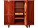 Armoire en bois verni et marquetterie