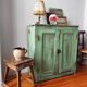 Old Parisian style sideboard with aged patina