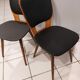 Pair of Bistrot Baumann chairs for Max bill vintage 1960
