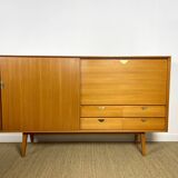 High Scandinavian teak sideboard