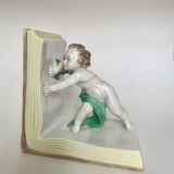 Porcelain Bookend  Scheibe-Alsbach, Germany