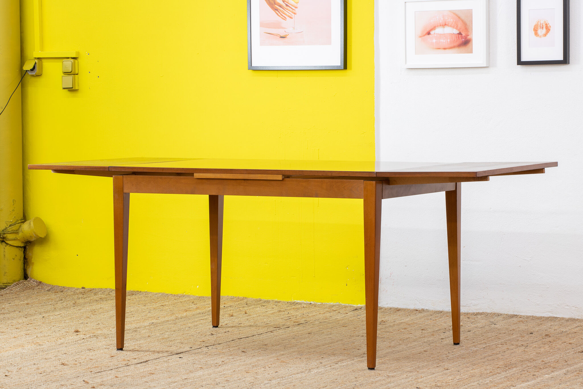 Vintage scandinavian table – 120 cm