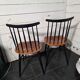 Pair of Scandinavian chairs Fanett by Ilmari Tapiovaara, 1960s
