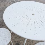 Wrought iron garden furniture