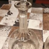 Pair of crystal decanters