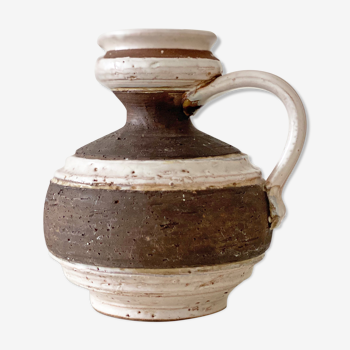 Vase d’oreille en céramique du milieu du siècle, w. allemagne