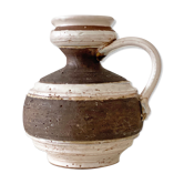 Vase d’oreille en céramique du milieu du siècle, w. allemagne