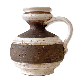 Vase d’oreille en céramique du milieu du siècle, w. allemagne