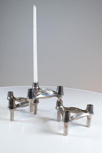 Candleholders from BMF, Set of 9