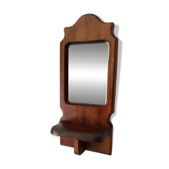 Miroir étagère vintage années 60