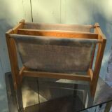 Scandinavian minimalist magazine rack