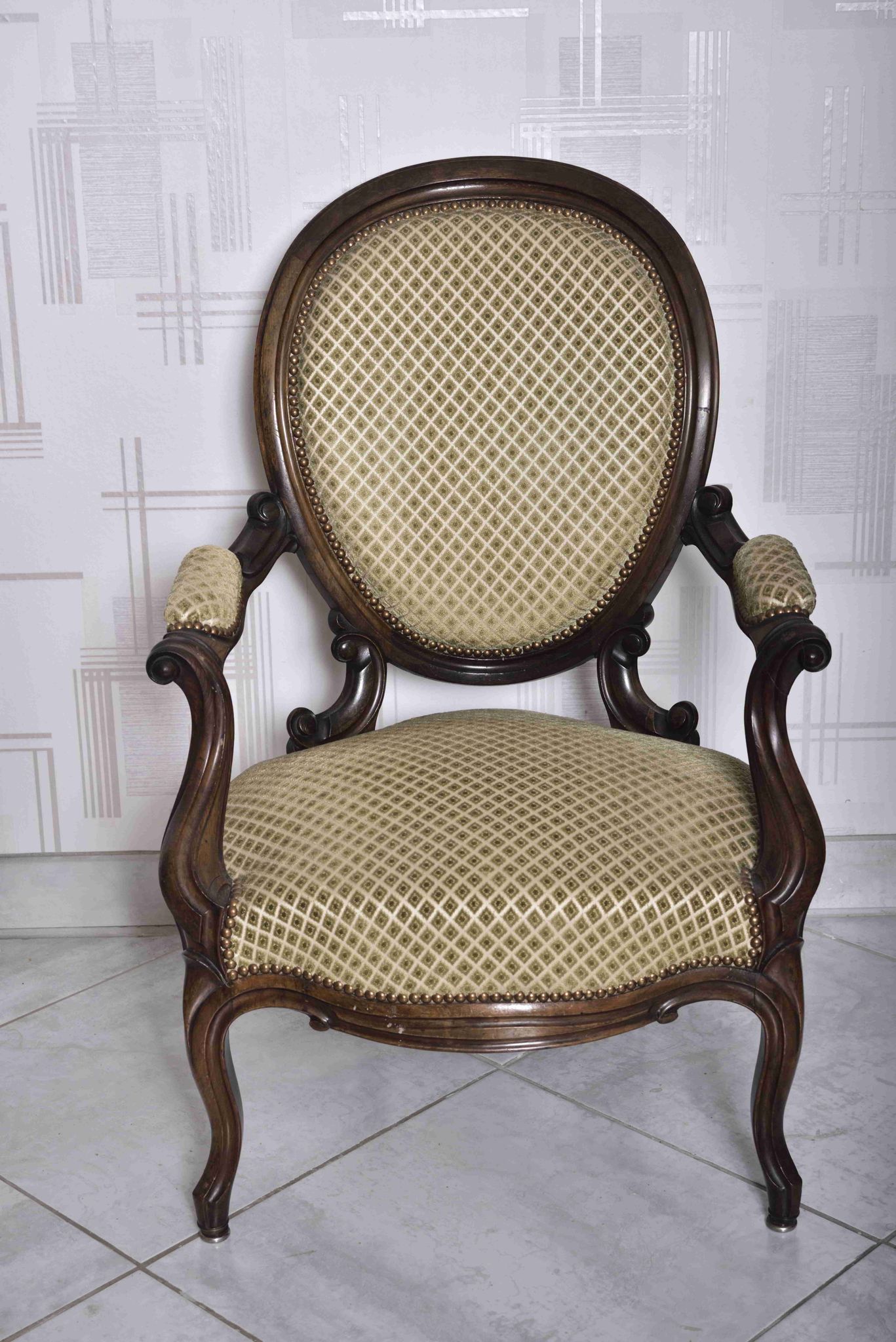 Fauteuil Napoléon III époque