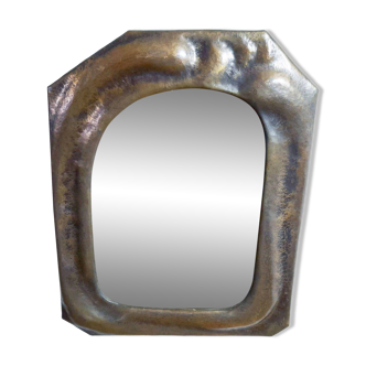 Anthroposophical brass mirror