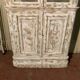 Showcase furniture style lacquered wood XX century