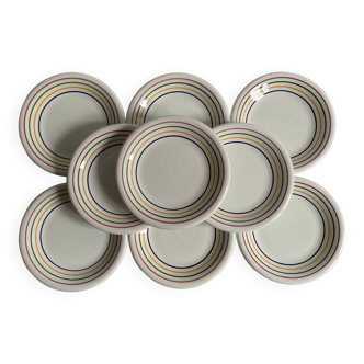 Italian ceramic dessert plates