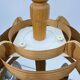 Lampe suspendue vintage suédoise à lamelles Hans Agne Jackobsson, années 1970