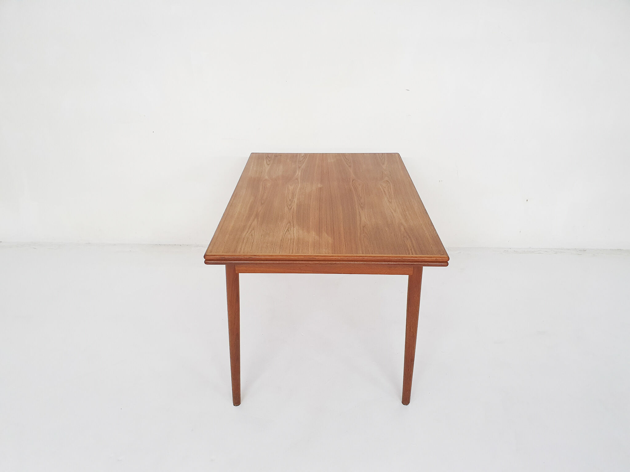 Teak extendable dining table, The Netherlands 1960's
