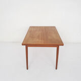 Teak extendable dining table, The Netherlands 1960's