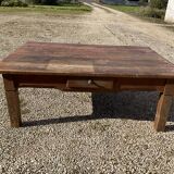 Large coffee table.