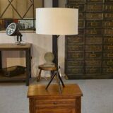 Large wrought iron lamp