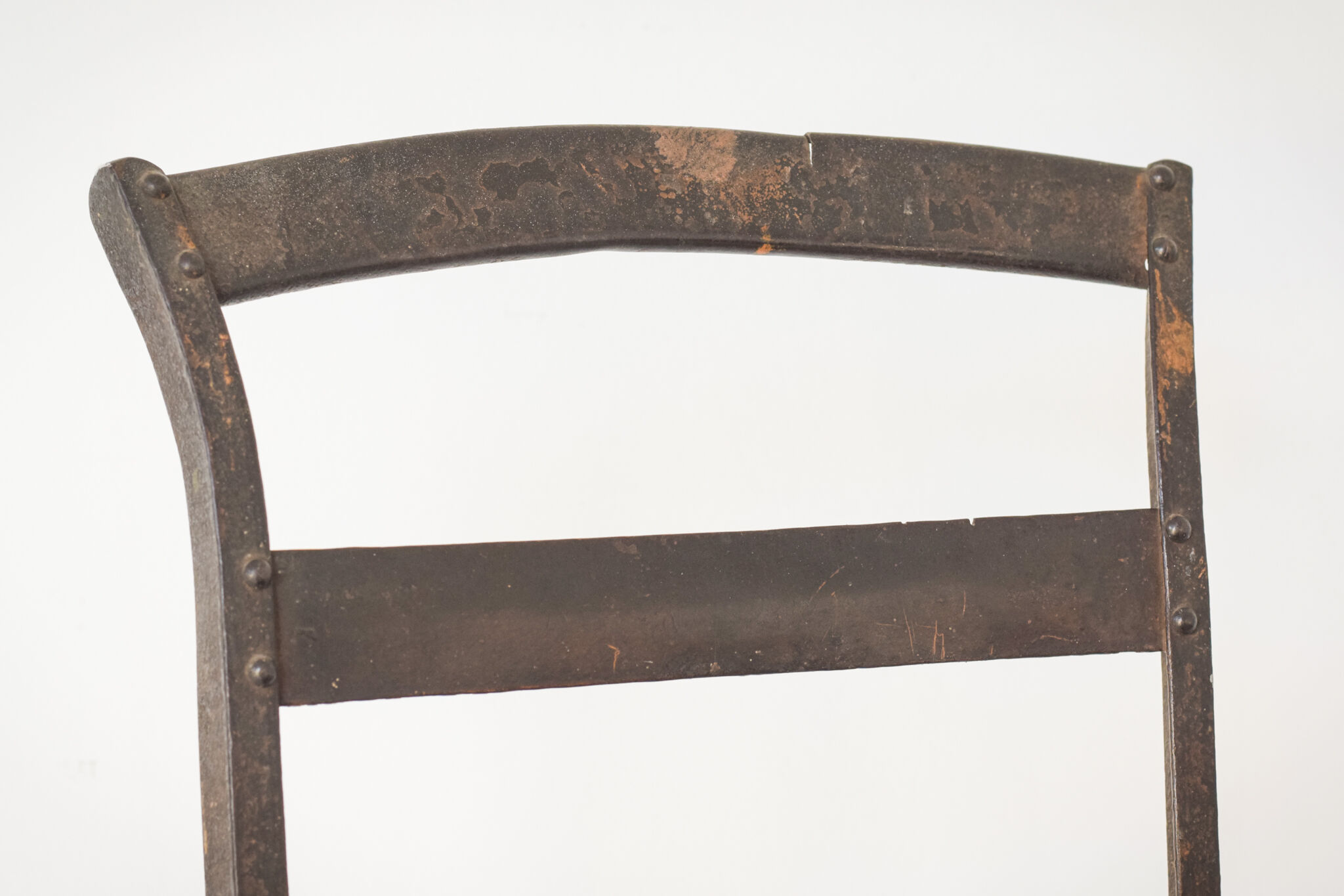 Pair of antique french folding chairs