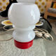 1970s table lamp in opaline.