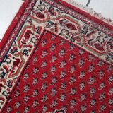 Tapis Seraband indien vintage en laine fait main – 74 x 143 cm - 1C1036