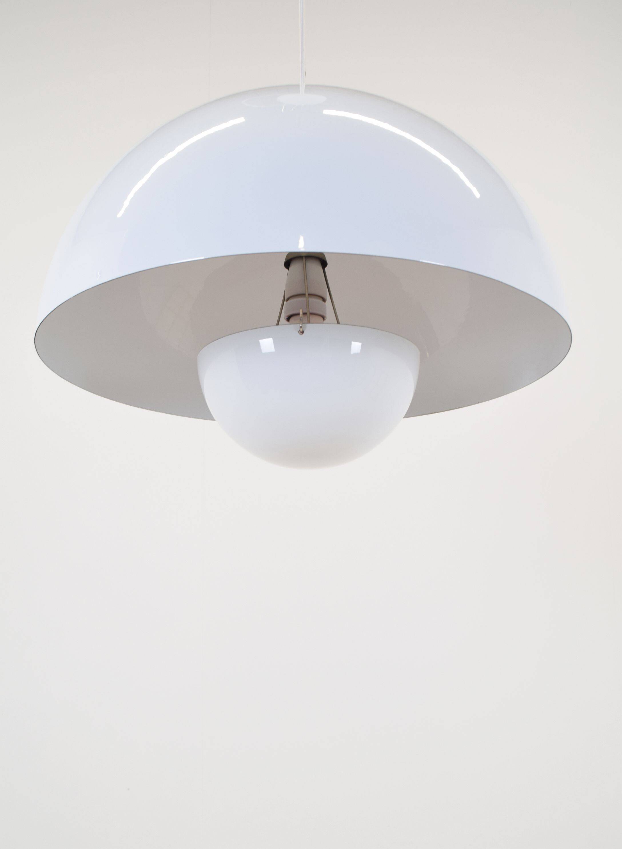 Vintage XL Flowerpot VP2 Large by Verner Panton for Louis Poulsen, 1970s