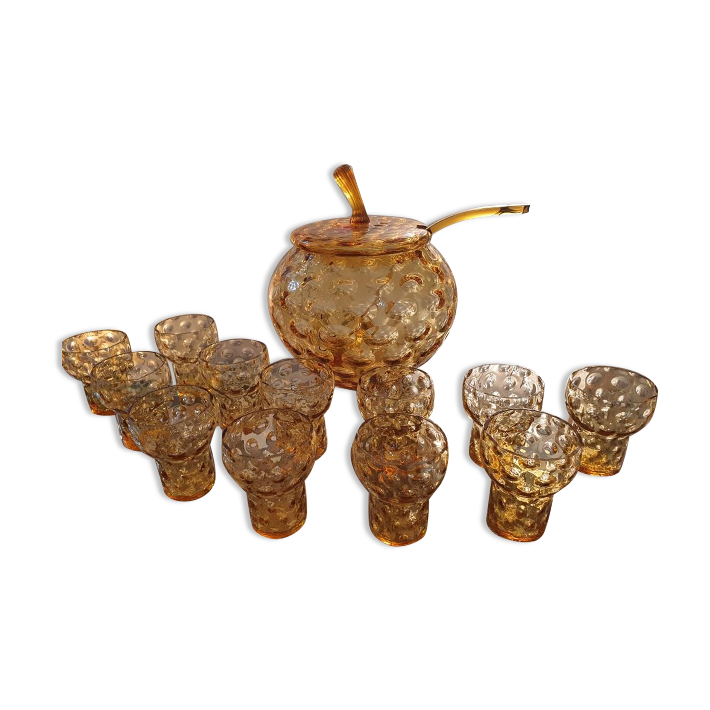 Vintage cocktail service