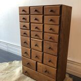 Furniture of old craft, 21 drawers