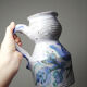 Glazed stoneware pitcher Vallauris 1970s Boris Kasianoff, Albert Thiry, Le Mûrier