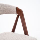Eight dining chairs, designed by Th. Harlev for Farstrup Mobler, Denmark, 1950s, renovated