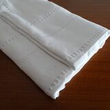 Old linen tablecloth 235 x 150 monogram AM