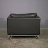 armchair, fior di pelle
