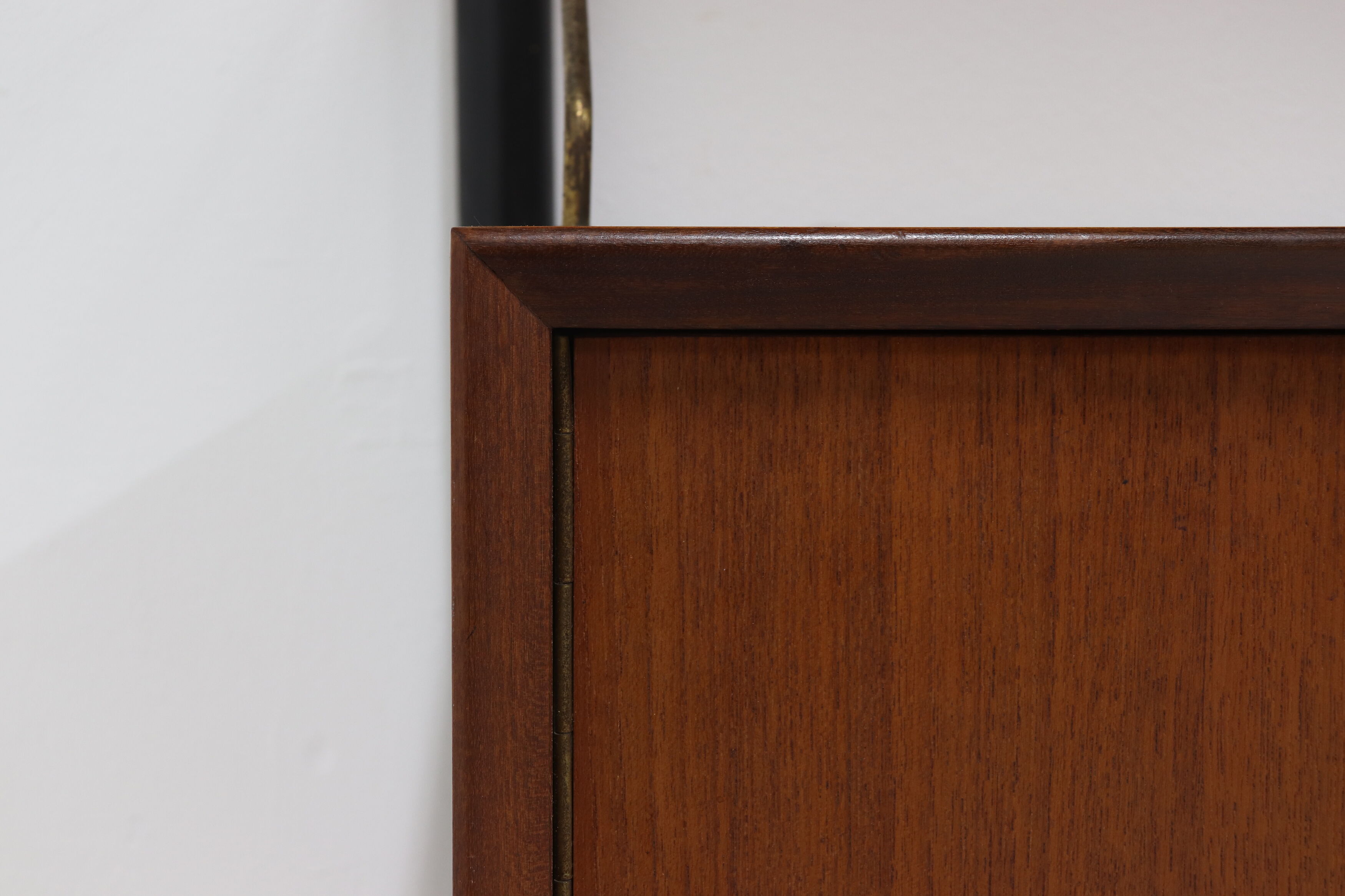 Teak Wall Unit by Louis van Teeffelen for WeBe 1950's
