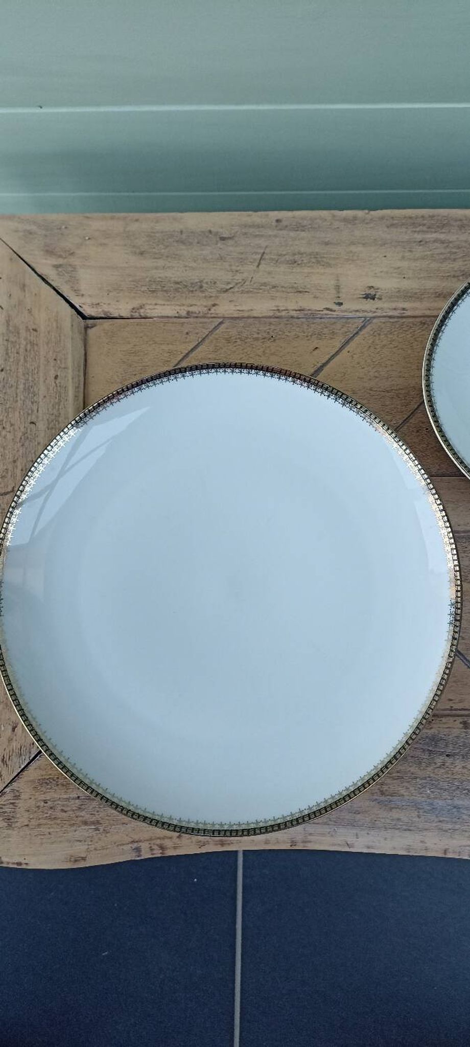 Saucière et 2 plats