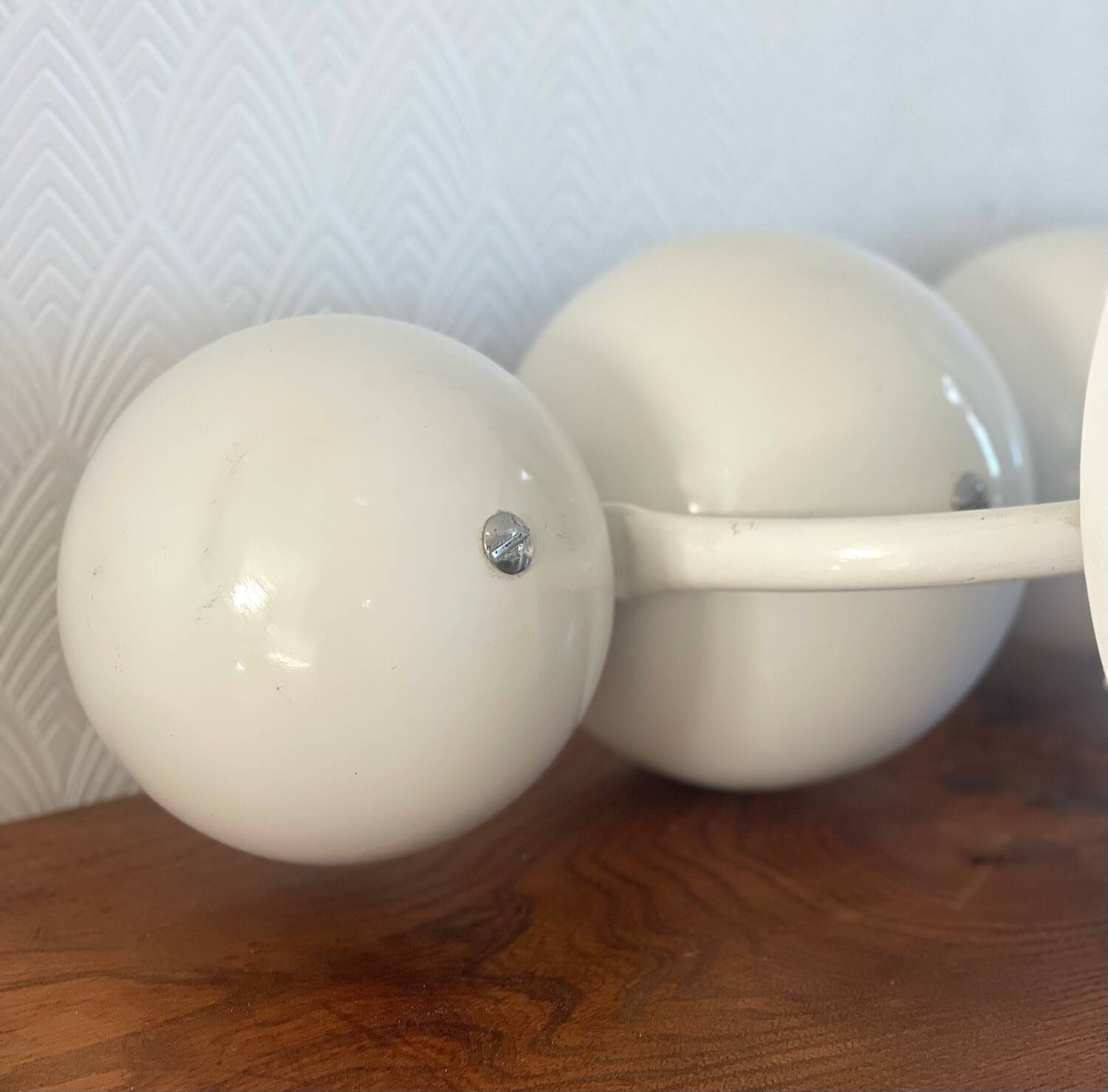 Space Age ceiling light, 1980-90