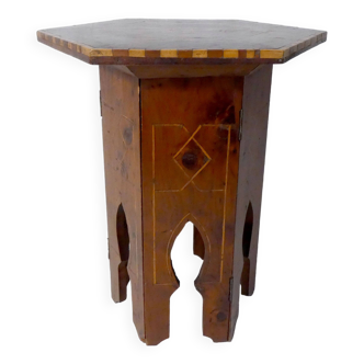 ancienne table orientale pliante