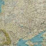 Europe map 1969