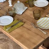 Monastery table, solid wood, country - farmhouse table