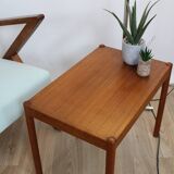 Teak coffee table 57x37 cm 1960 sweden
