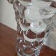 Pierre D'Avesn Clear Crystal Vase, Art Deco