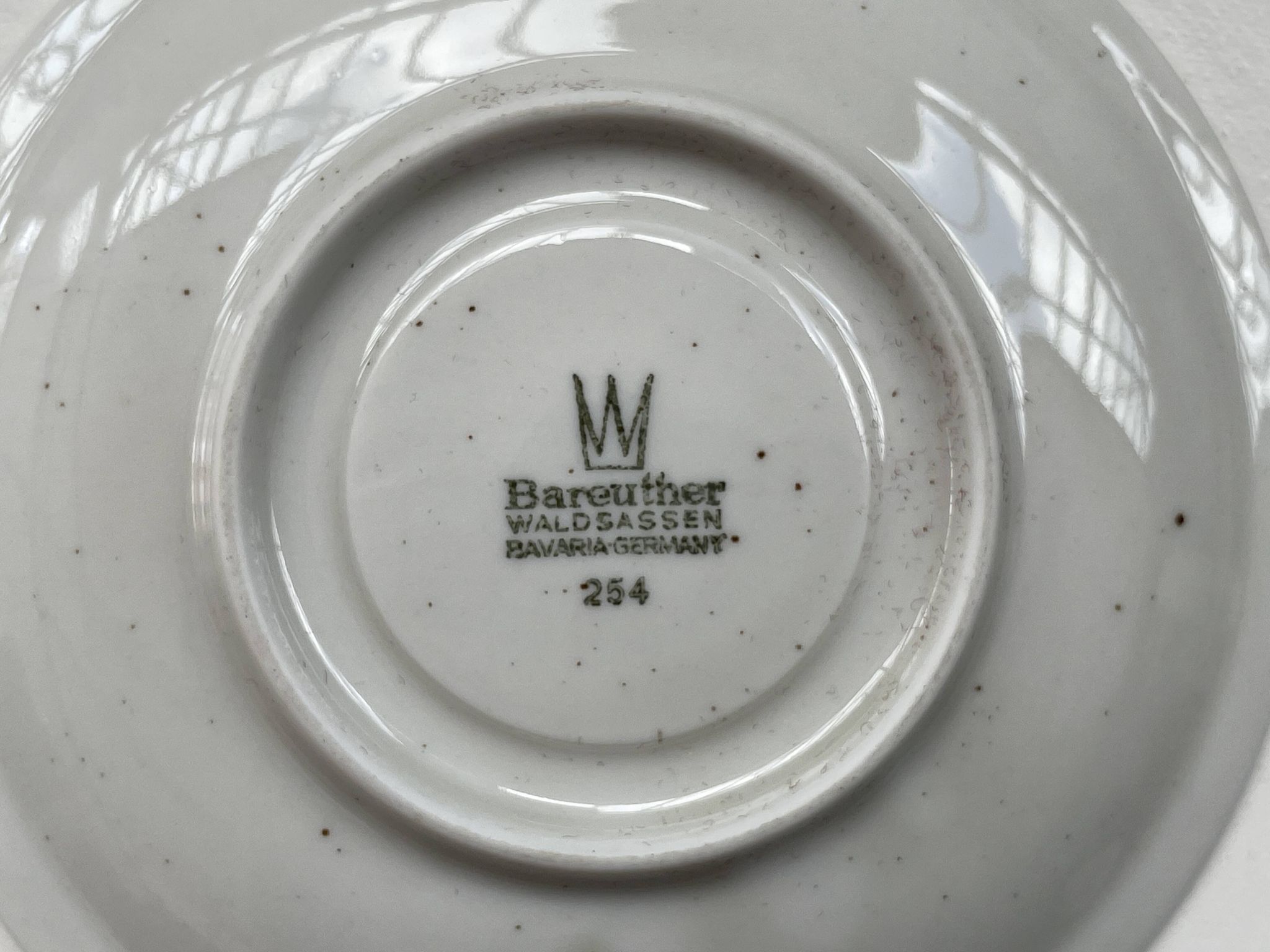 Bareuther waldsassen bavaria fine porcelain coffee service, year 1970