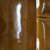 ST Clément compartmentalized dish or plate in olive slip