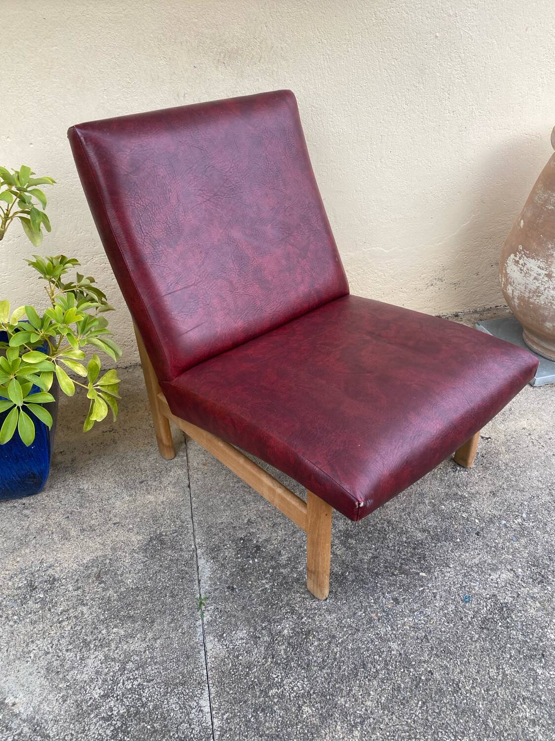 Vintage Parker Knoll armchair, model N 24-9 – England, 1960s