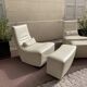 Pair of Armchairs and Footrest Rocking chair Roset Line