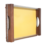 art deco wood tray, art deco tray, serving tray, decorative tray, meal tray