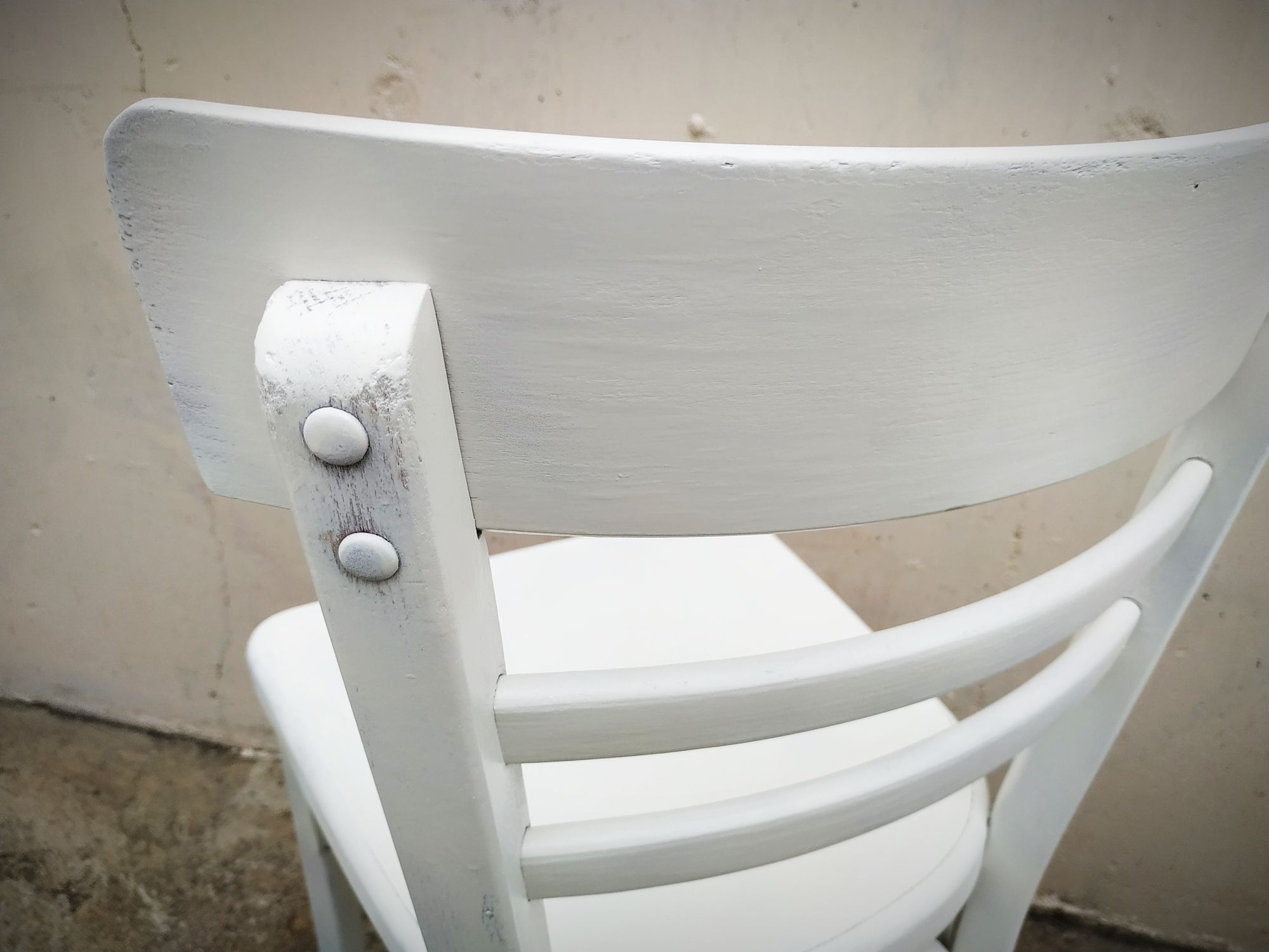 Series of 5 Baumann bistro chairs